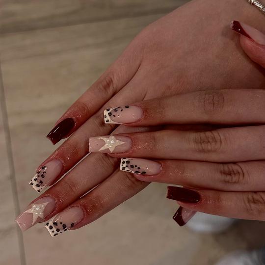 SABRINA STRIJA BEAUTY & SPA #zagreb Nadogradnja noktiju Nadogradnja/ nadopuna noktiju - L dužina Do