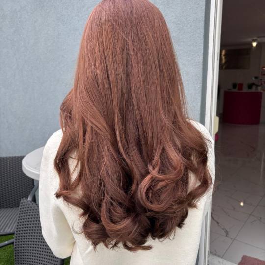 Beauty Studio Amina #zagreb Bojanje kose Bojanje cijele dužine + fen frizura - ekstra duga kosa