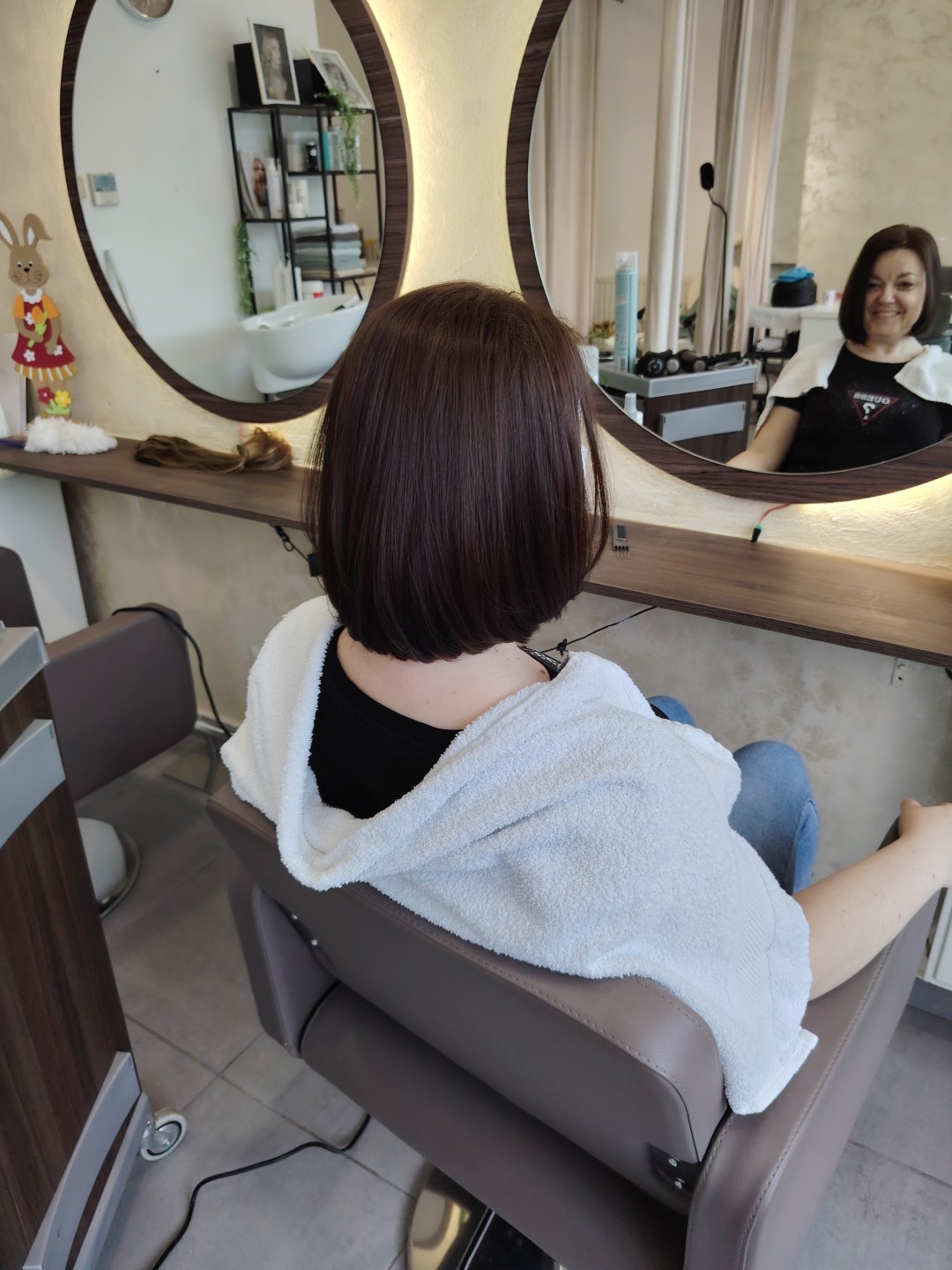 Style 1 #zagreb Žensko šišanje Žensko šišanje + fen frizura - poluduga kosa