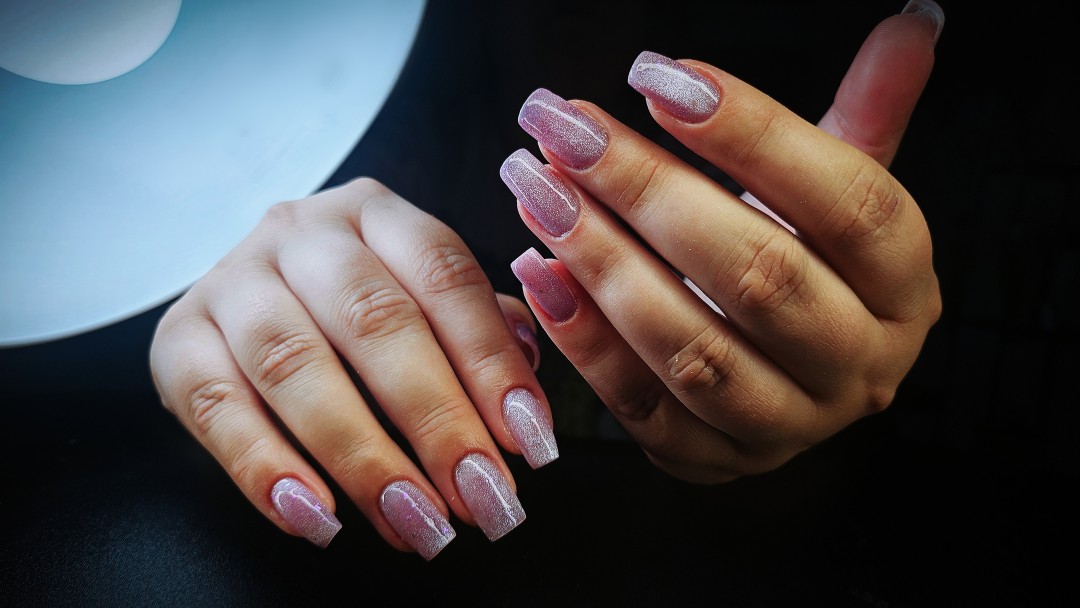 TINA NAIL ART STUDIO #velika-gorica Nadogradnja noktiju Nadopuna gela - M dužina