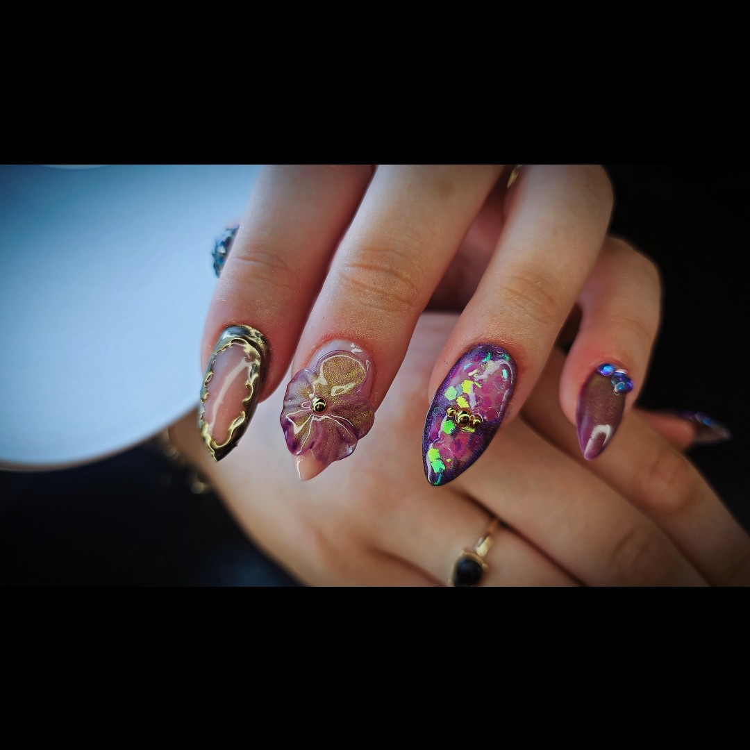 TINA NAIL ART STUDIO #velika-gorica Ukrašavanje noktiju Level HARD nail dizajn - full set