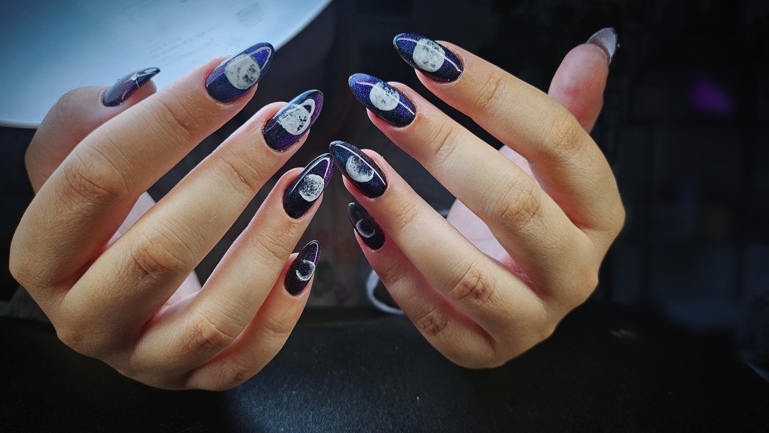 TINA NAIL ART STUDIO #velika-gorica Ukrašavanje noktiju Level MEDIUM nail dizajn - full set