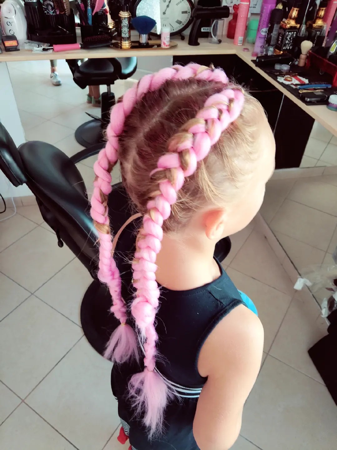 JZ Beauty & Barber #krapina Pletenice, kike, punđe Pletenice sa umetkom - 2 komada