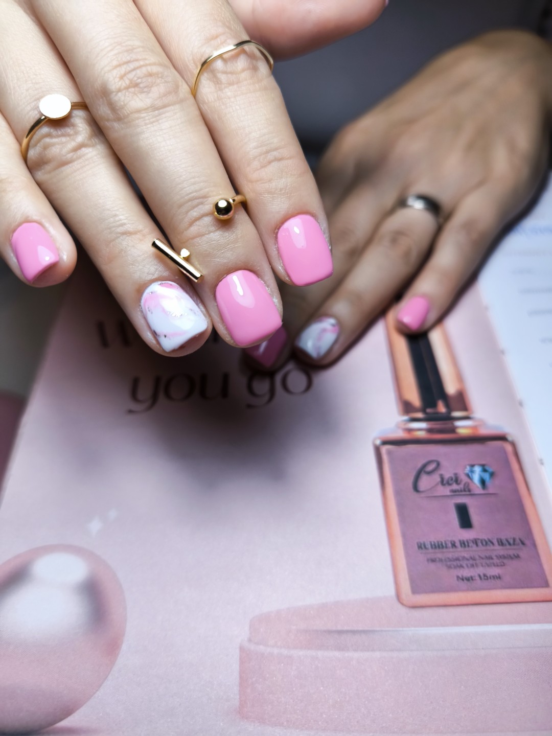 Beauty studio Maja #zagreb Nadogradnja noktiju Korekcija ugradnje noktiju - S dužina