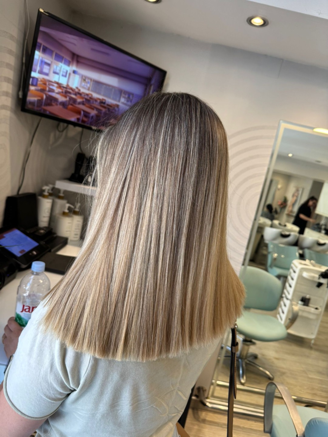 Pramenovi na foliju + preljev + fen frizura - duga kosa - Tina-Ten, Zagreb Pramenovi Frizerski saloni Pramenovi, Zagreb, Donji grad - Centar